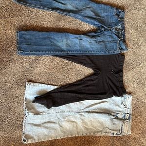 Lot of 3 pairs of girls pants size 10-12